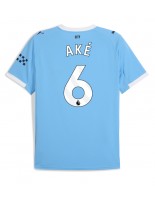 Manchester City Nathan Ake #6 Domácí Dres 2025-26 Krátký Rukáv
